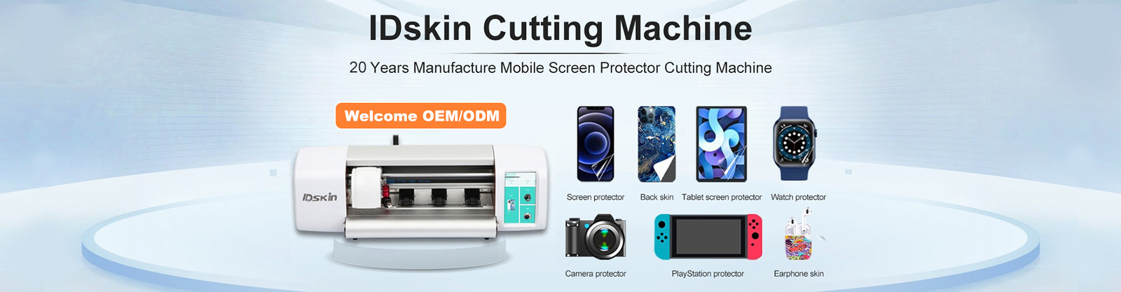 110v OEM Screen Protector Cutter With Lcd Software For Any Mobile Model