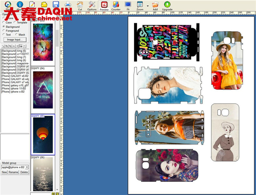 เครื่องพิมพ์สติกเกอร์ตัดผิวมือถือส่วนบุคคลสำหรับโทรศัพท์มือถือ