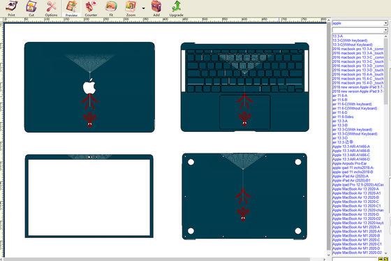 เครื่องทำสกินแล็ปท็อป ออกแบบมาสำหรับ DIY ส่วนตัวและมืออาชีพ พร้อมชุดวัสดุและซอฟต์แวร์สนับสนุนครบวงจร
