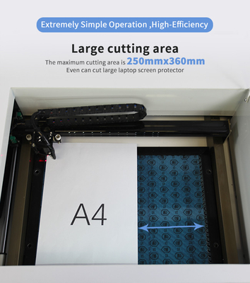 เครื่องตัดเลเซอร์ 24V 12V Smart Screen Protector สำหรับฟิล์ม TPU Hydrogel