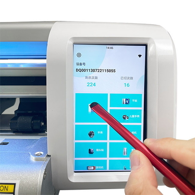 Daqin Realtime Sticker Die เครื่องตัดตัวป้องกันหน้าจอสำหรับผิวโทรศัพท์