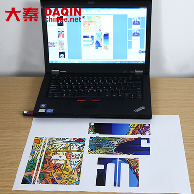 Desktop Scratch Guard เครื่องทำผิวแล็ปท็อป Plotter Vinyl Cutter 3M