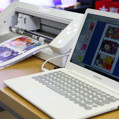 Daqin Custom CE เครื่องตัดล็อตเตอร์สติกเกอร์ ซอฟต์แวร์ทำผิว
