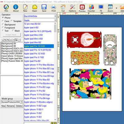 เครื่องตัด 3m สติ๊กเกอร์ไฮโดรเจล A3 เครื่องตัดผิว Daqin Die Cut Sticker Maker
