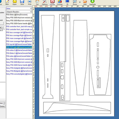 DAQIN เครื่องตัดสติ๊กเกอร์หนังคอมพิวเตอร์ ด้วยโปรแกรมออกแบบ เครื่องตัดสติ๊กเกอร์หนังคอมพิวเตอร์