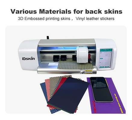 ป้องกันหน้าจอโทรศัพท์มือถืออัตโนมัติที่กําหนดเอง ตัด Tpu Hydrogel Film Skin Sticker Cut Plotter Machine