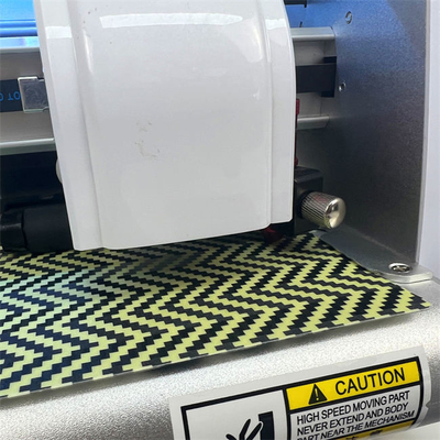 Auto Contour Daqin Vinyl Die Cut Sticker Machine Custom Front Back Film สําหรับโทรศัพท์ / กล้อง / แท็บเล็ต