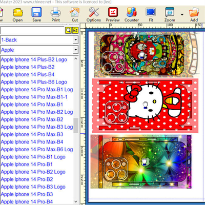 เครื่องตัดผิวมือถือ OEM พร้อมเทมเพลตโทรศัพท์มือถือมากกว่า 15,000 รายการ เครื่องตัดสติกเกอร์มือถือ