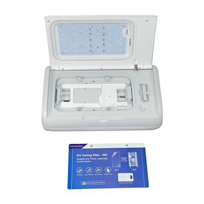 กล่องแสง UV LED การรักษาที่พกพา uv เครื่องใช้ฟิล์มโทรศัพท์อัตโนมัติ