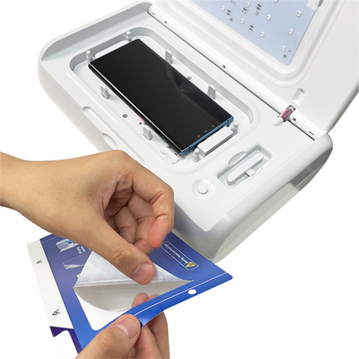 เครื่องทําความสะอาดโทรศัพท์มือถือแบบ UV แบบมืออาชีพ พร้อมเครื่องในตัว มีใบรับรอง CE
