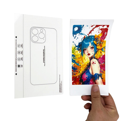 ไฮโดรเจลฟิล์ม โทรศัพท์มือถือสติ๊กเกอร์เครื่องพิมพ์ สี sublimation