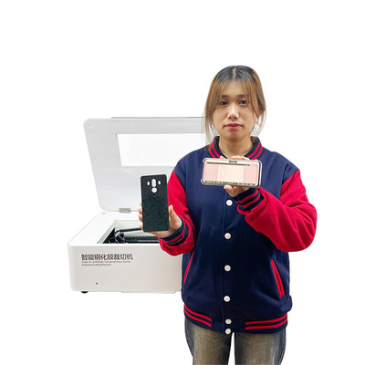 Daqin Mobile Tempered Glass Screen Protector Cutting Machine สําหรับกระเป๋าสตางค์