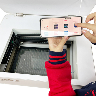 ไม่จํากัด การผลิตมือถือ Tpu Hydrogel Film Sheet Laser Cutter Plotter เครื่องตัดหน้าจอแก้วหมัก