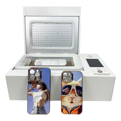 เครื่องพิมพ์ความร้อน กล่องโทรศัพท์มือถือ 3D Sublimation Vacuum เครื่องพิมพ์โลหะอุตสาหกรรม 3D