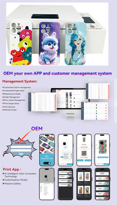 DAQIN เครื่องพิมพ์แอนด์โอนเครื่องทําความร้อน เครื่องพิมพ์ความร้อน Sublimation สําหรับกรอบโทรศัพท์มือถือตามสั่ง