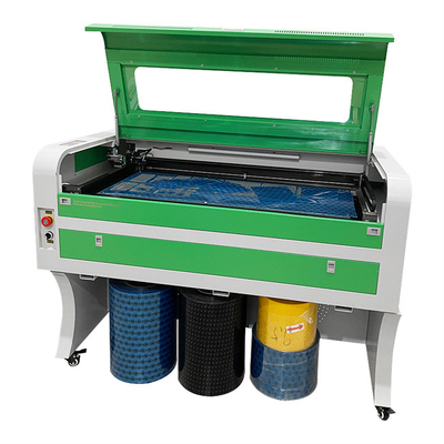 เครื่องตัดเลเซอร์ CO2 ความแม่นยําสูง 6040 4060 สําหรับการผลิตเครื่องป้องกันจอ