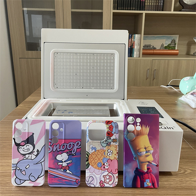 เครื่องพิมพ์ 3D Sublimation ที่สามารถปรับแต่งได้ สําหรับกระเป๋าโทรศัพท์ กระบวนการใหม่ๆ ค่าใช้จ่ายดี