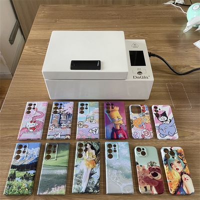 เครื่องพิมพ์ความร้อน 3D Sublimation Vacuum หลายสี สําหรับกระเป๋าโทรศัพท์และคู่มือการใช้งานรวม