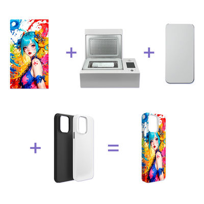 โทรศัพท์ Case อุปกรณ์ sublimation DIY การปรับแต่ง User Friendly Interface