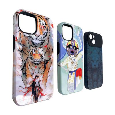โทรศัพท์ Sublimation Printer Case รัสเซีย โปรตุเกส อังกฤษ รองรับ