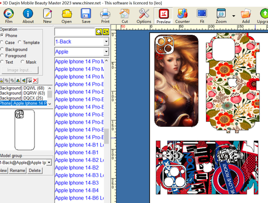 Daqin Laptop / เกมส์วีดีโอ โปรแกรมความงามของ PC สติ๊กเกอร์ที่กําหนดเอง
