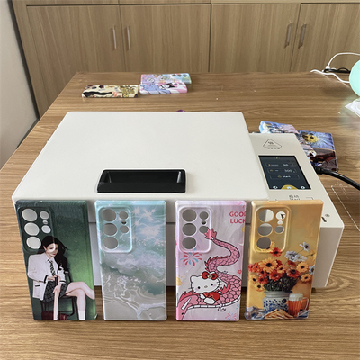 การออกแบบใหม่ ปรับแต่งได้เอง ฟิล์ม A4 3D Sublimation Vacuum Heat Press Transfer พิมพ์เคลือบ เคสโทรศัพท์ DIY เครื่องจักรขนาดเล็ก