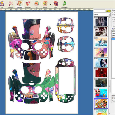 เครื่องทำสกินแล็ปท็อปพร้อมแม่แบบแล็ปท็อปและไม่จำกัดการตัด รองรับการออกแบบสกินแล็ปท็อปสร้างสรรค์