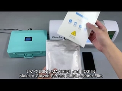 UV Screen Protector เครื่องโค้งสำหรับกระจกกันรอย