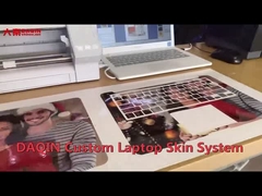 เครื่องทำผิวแล็ปท็อปสติกเกอร์แบบกำหนดเอง 3D Daqin